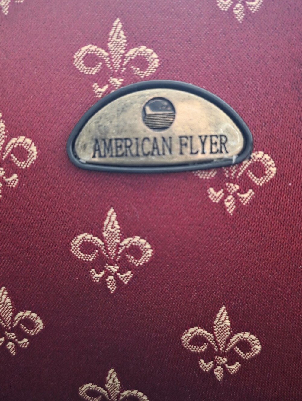 Vintage "American Flyer" Fleur-de-lis Doctor's Bag. - Picture 2 of 12